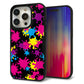 iPhone15 Pro 強化ガラス＆TPUスマホケース ガラプリ【MA877 ペイントブラック】