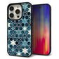 iPhone 15 Pro 強化ガラス＆TPUスマホケース ガラプリ【MA955 パターン柄 C】