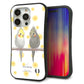 iPhone15 Pro スマホケース 「SEA Grip」 グリップケース Sライン 【HA274 オカメインコ 花】 UV印刷