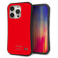 iPhone15 Pro スマホケース 「SEA Grip」 グリップケース Sライン 【KM915 ポップカラー(レッド)】 UV印刷
