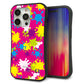 iPhone15 Pro スマホケース 「SEA Grip」 グリップケース Sライン 【MA876 ペイントピンク】 UV印刷