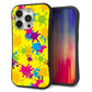 iPhone15 Pro スマホケース 「SEA Grip」 グリップケース Sライン 【MA879 ペイントイエロー】 UV印刷
