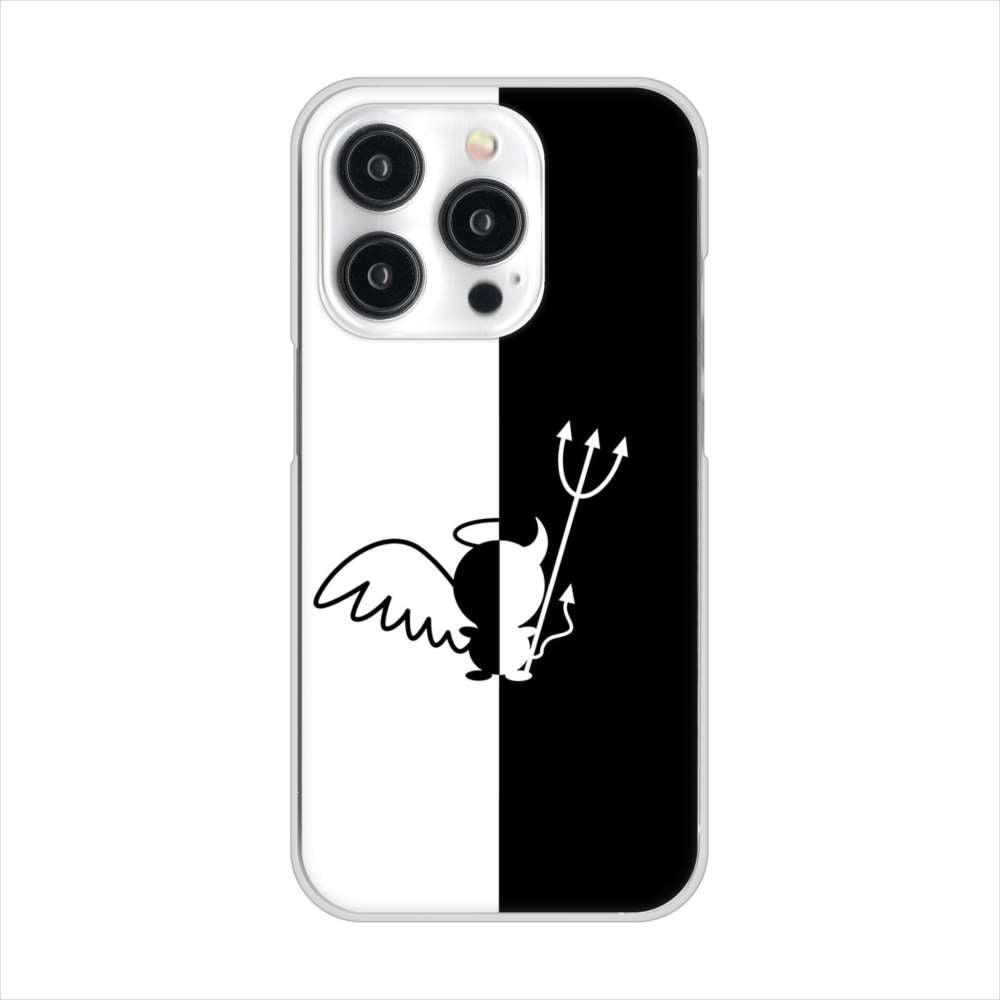 iPhone15 Pro 高画質仕上げ 背面印刷 ハードケース 【027 ハーフデビット】