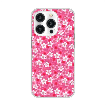 iPhone15 Pro 高画質仕上げ 背面印刷 ハードケースリバティプリント