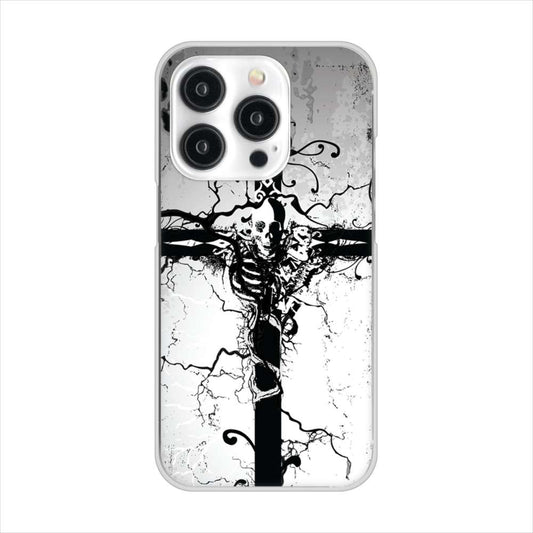 iPhone15 Pro 高画質仕上げ 背面印刷 ハードケース 【432 張付の骸】