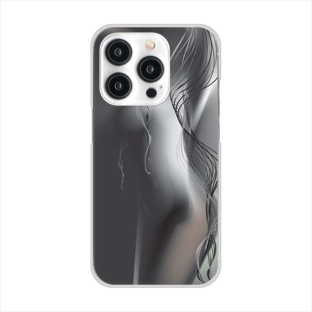 iPhone15 Pro 高画質仕上げ 背面印刷 ハードケース 【566 ボディウォール】