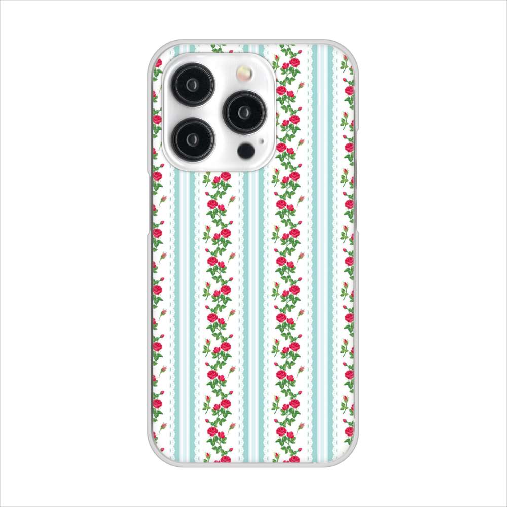 iPhone15 Pro 高画質仕上げ 背面印刷 ハードケースイングリッシュガーデン