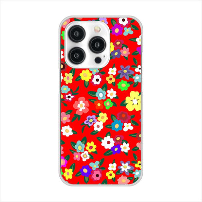 iPhone15 Pro 高画質仕上げ 背面印刷 ハードケースリバティプリント