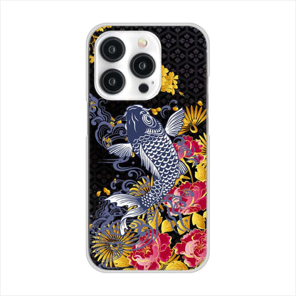 iPhone15 Pro 高画質仕上げ 背面印刷 ハードケース鯉