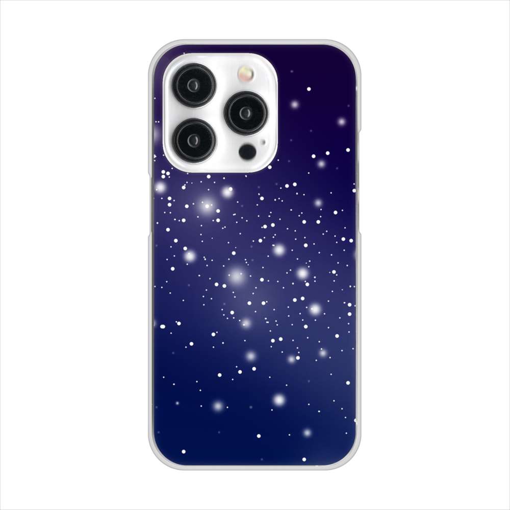 iPhone15 Pro 高画質仕上げ 背面印刷 ハードケース 【1271 天空の川】