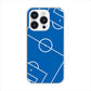 iPhone15 Pro 高画質仕上げ 背面印刷 ハードケース 【IB922 SOCCER_ピッチ】