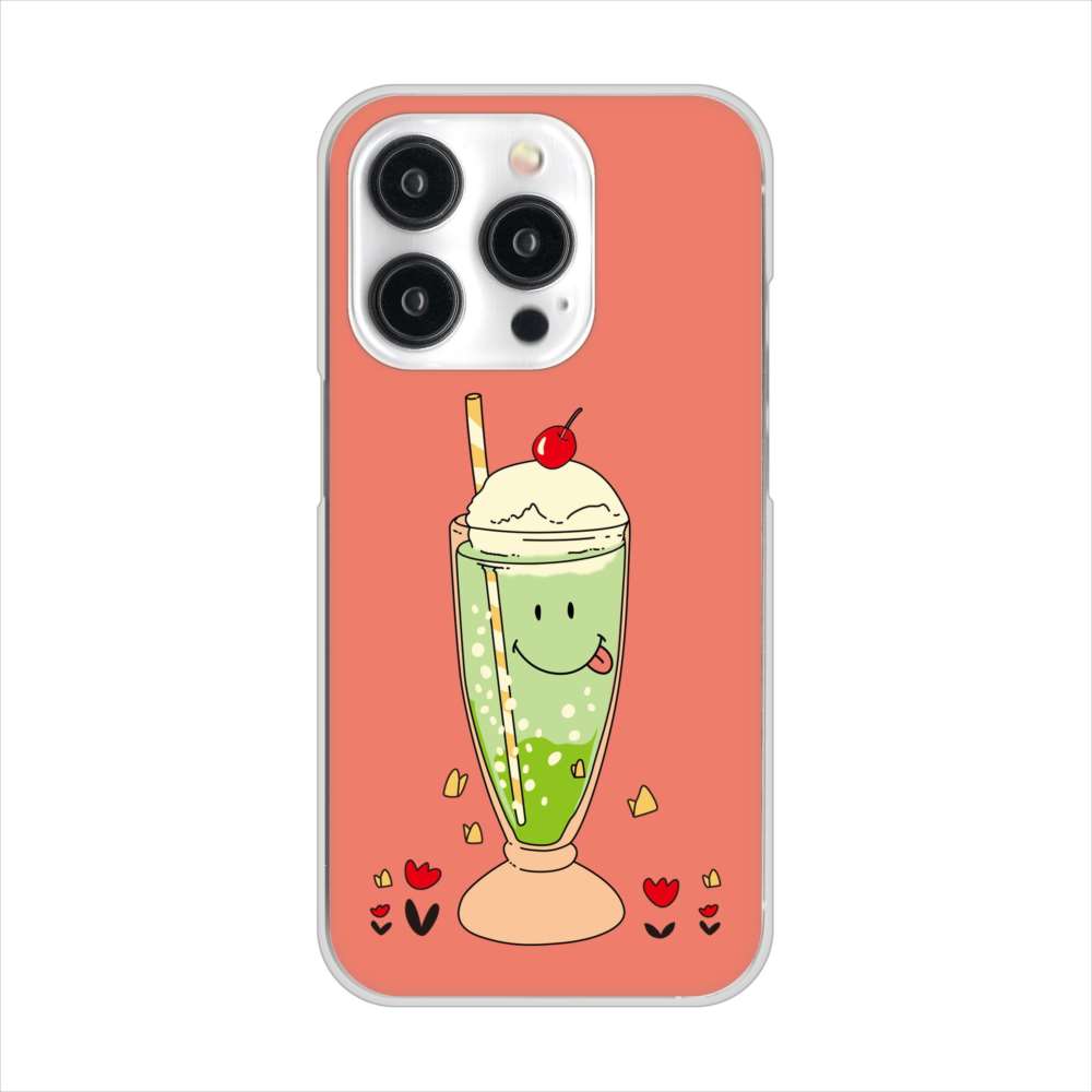 iPhone15 Pro 高画質仕上げ 背面印刷 ハードケーススイーツイラスト