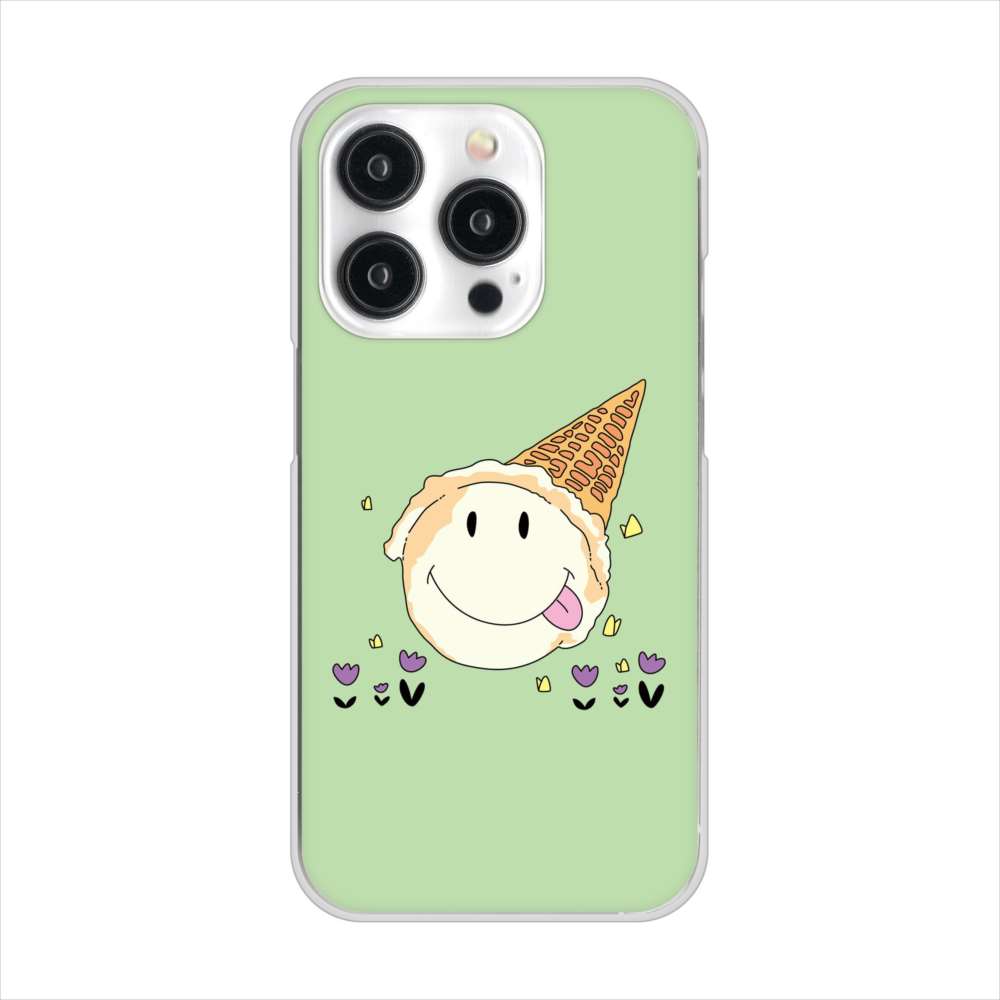 iPhone15 Pro 高画質仕上げ 背面印刷 ハードケーススイーツイラスト