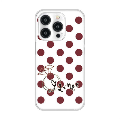 iPhone15 Pro 高画質仕上げ 背面印刷 ハードケース大野詠舟 誕生石