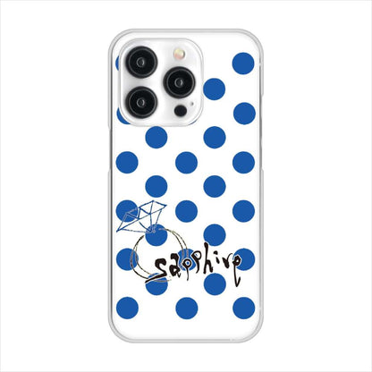 iPhone15 Pro 高画質仕上げ 背面印刷 ハードケース大野詠舟 誕生石