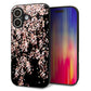 iPhone16 強化ガラス＆TPUスマホケース ガラプリ【1244 しだれ桜】