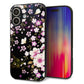 iPhone16 強化ガラス＆TPUスマホケース ガラプリ【MA961 和柄 花 C】