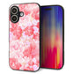 iPhone16 強化ガラス＆TPUスマホケース ガラプリ【VA817 はんなり色の華】