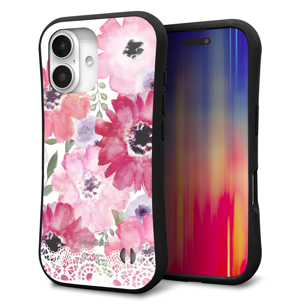 iPhone16 スマホケース 「SEA Grip」 グリップケース Sライン 【SC943 ドゥ・パフューム１】 UV印刷