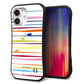 iPhone16 スマホケース 「SEA Grip」 グリップケース Sライン 【YA893 ストライプネコ02 L】 UV印刷