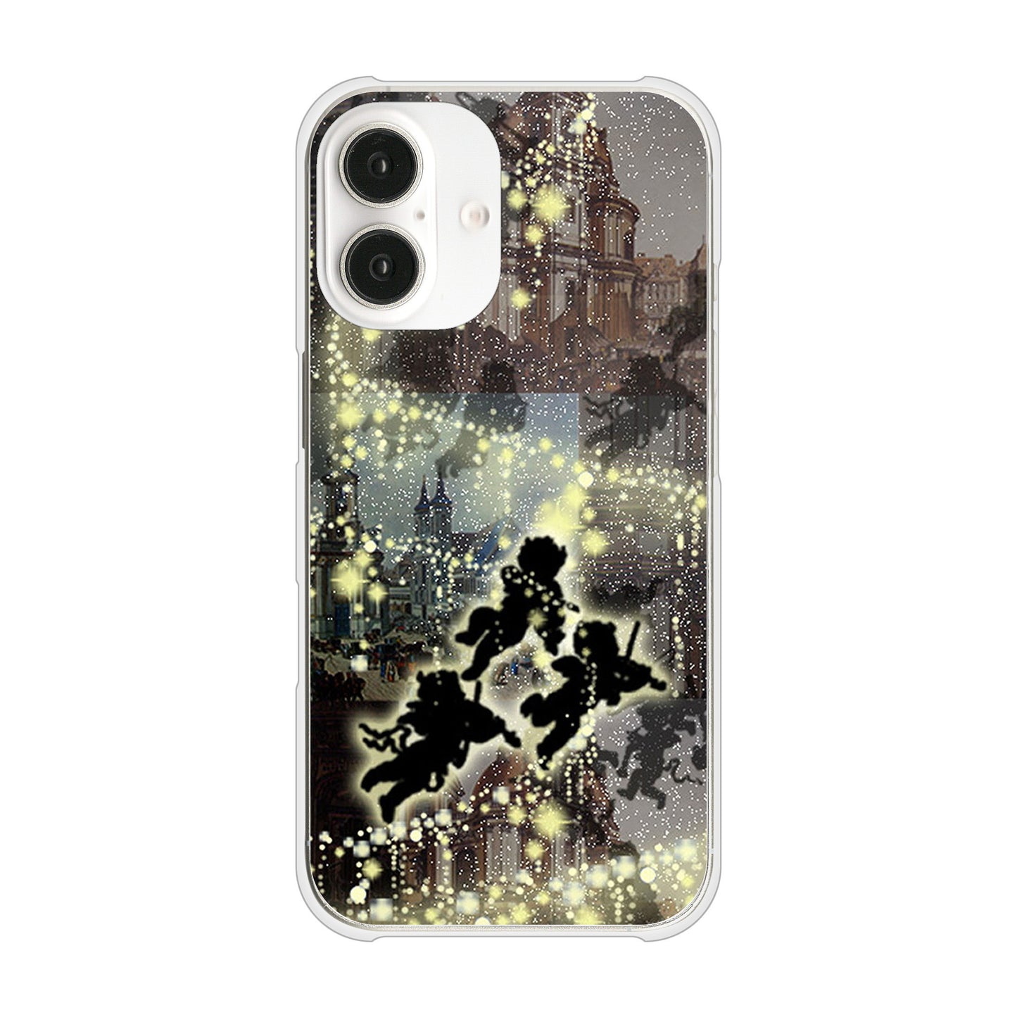 iPhone16 高画質仕上げ 背面印刷 ハードケース 【253 天使の音楽隊】