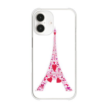 iPhone16 高画質仕上げ 背面印刷 ハードケースLOVE フランス