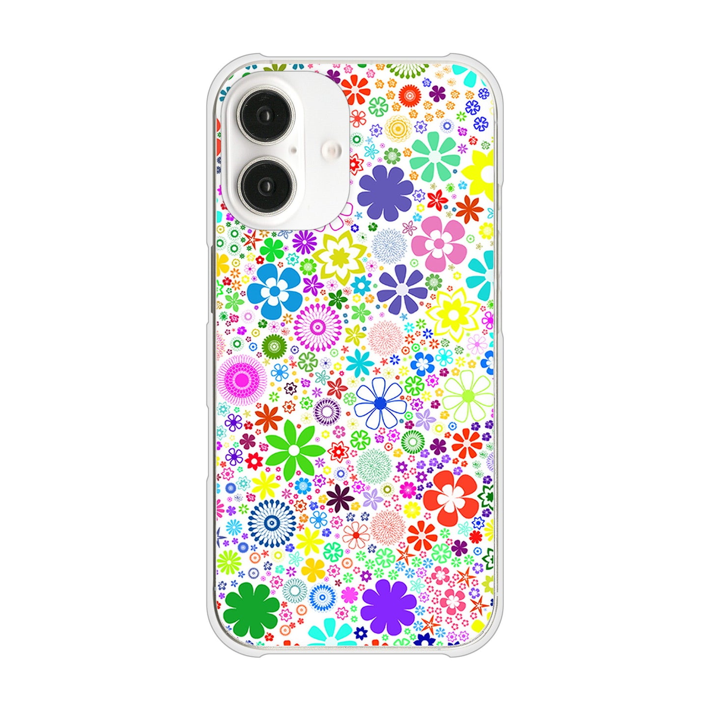 iPhone16 高画質仕上げ 背面印刷 ハードケースリバティプリント