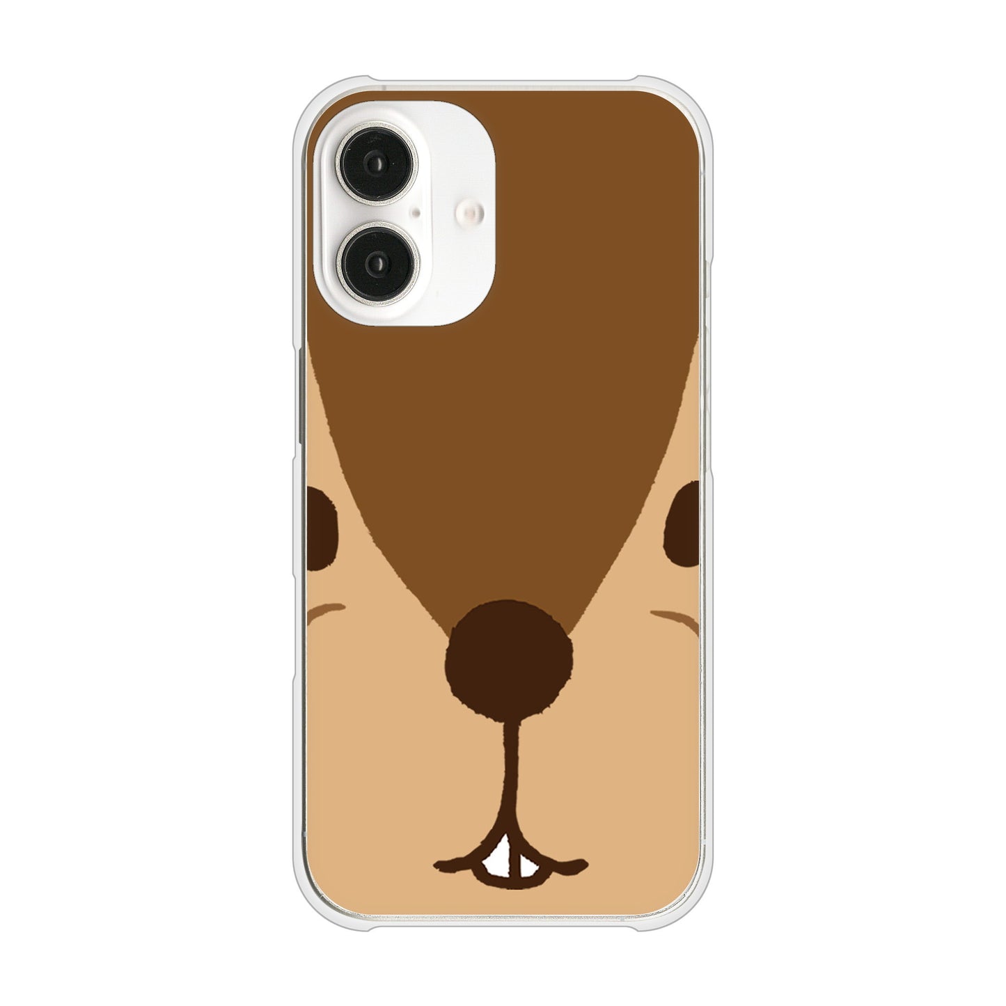 iPhone16 高画質仕上げ 背面印刷 ハードケースドアップアニマル