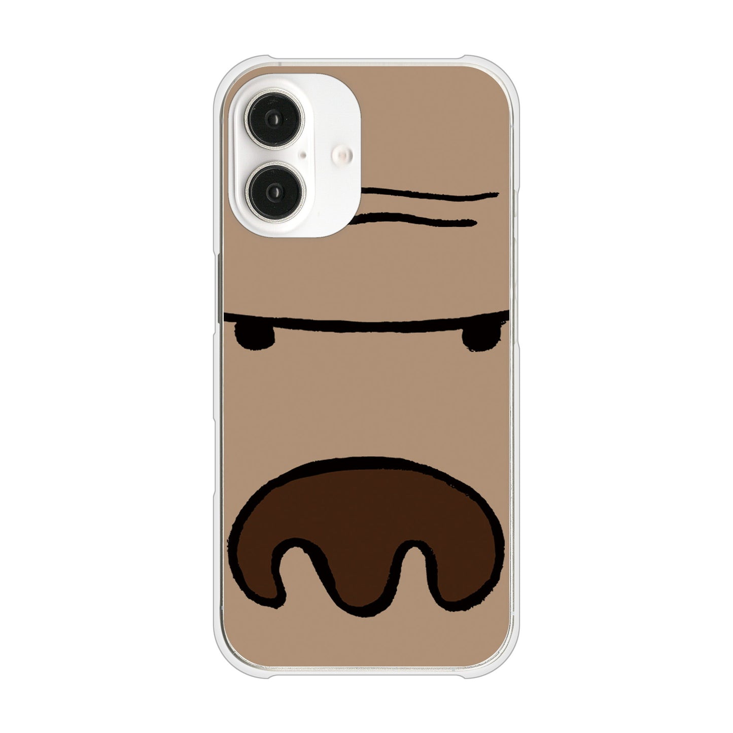 iPhone16 高画質仕上げ 背面印刷 ハードケースドアップアニマル