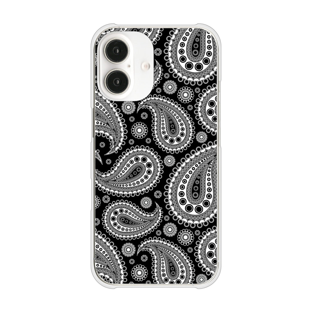 iPhone16 高画質仕上げ 背面印刷 ハードケースペイズリー