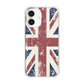 iPhone16 高画質仕上げ 背面印刷 ハードケースユニオンジャック
