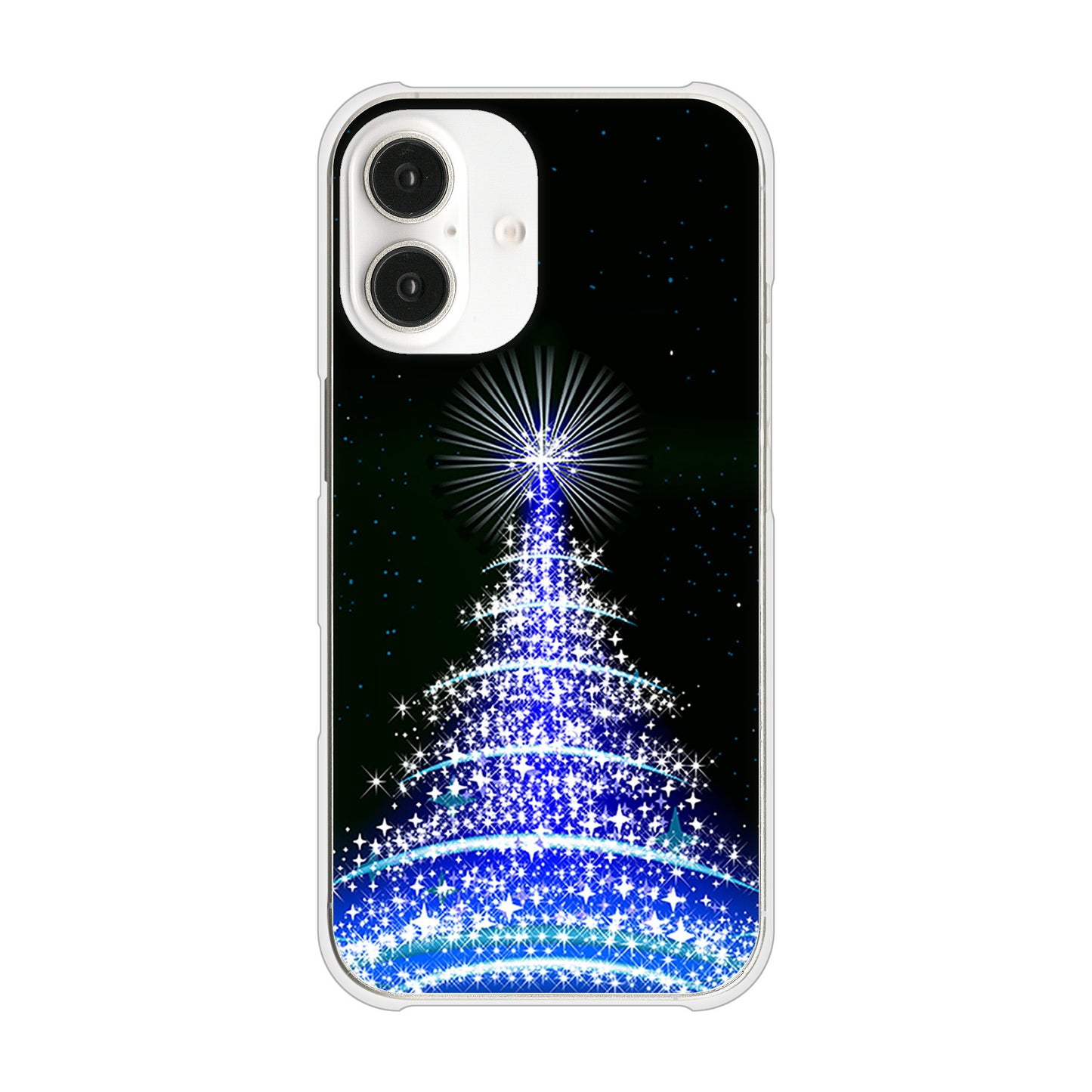 iPhone16 高画質仕上げ 背面印刷 ハードケースクリスマス