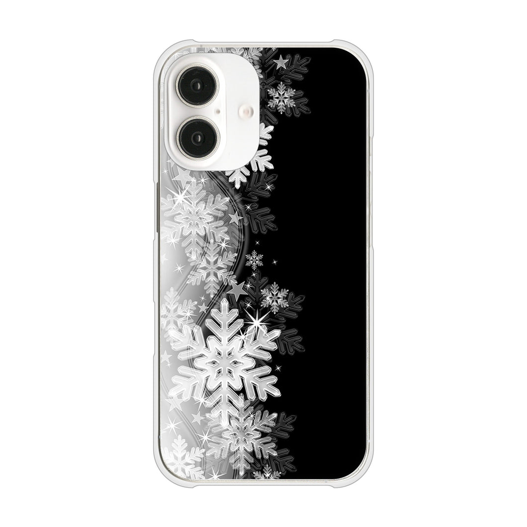 iPhone16 高画質仕上げ 背面印刷 ハードケース 【603 白銀と闇】