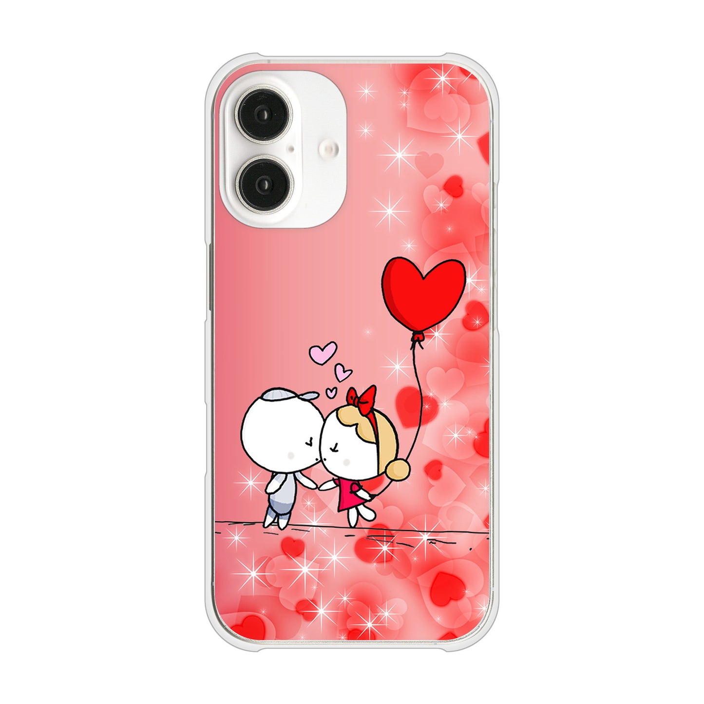 iPhone16 高画質仕上げ 背面印刷 ハードケースカップル