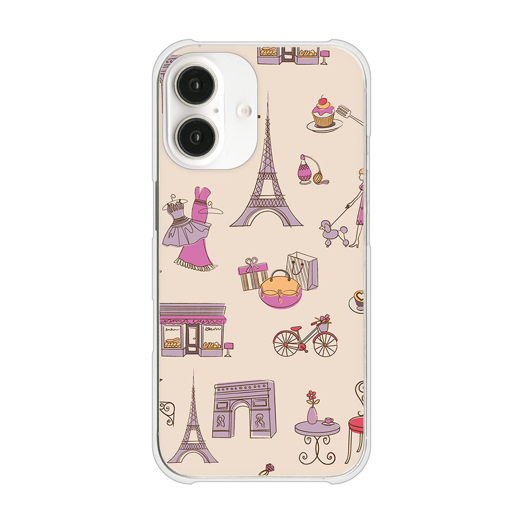 iPhone16 高画質仕上げ 背面印刷 ハードケースLOVE フランス