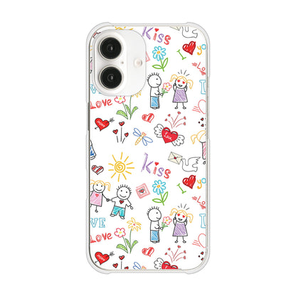 iPhone16 高画質仕上げ 背面印刷 ハードケースカップル＆ファミリー