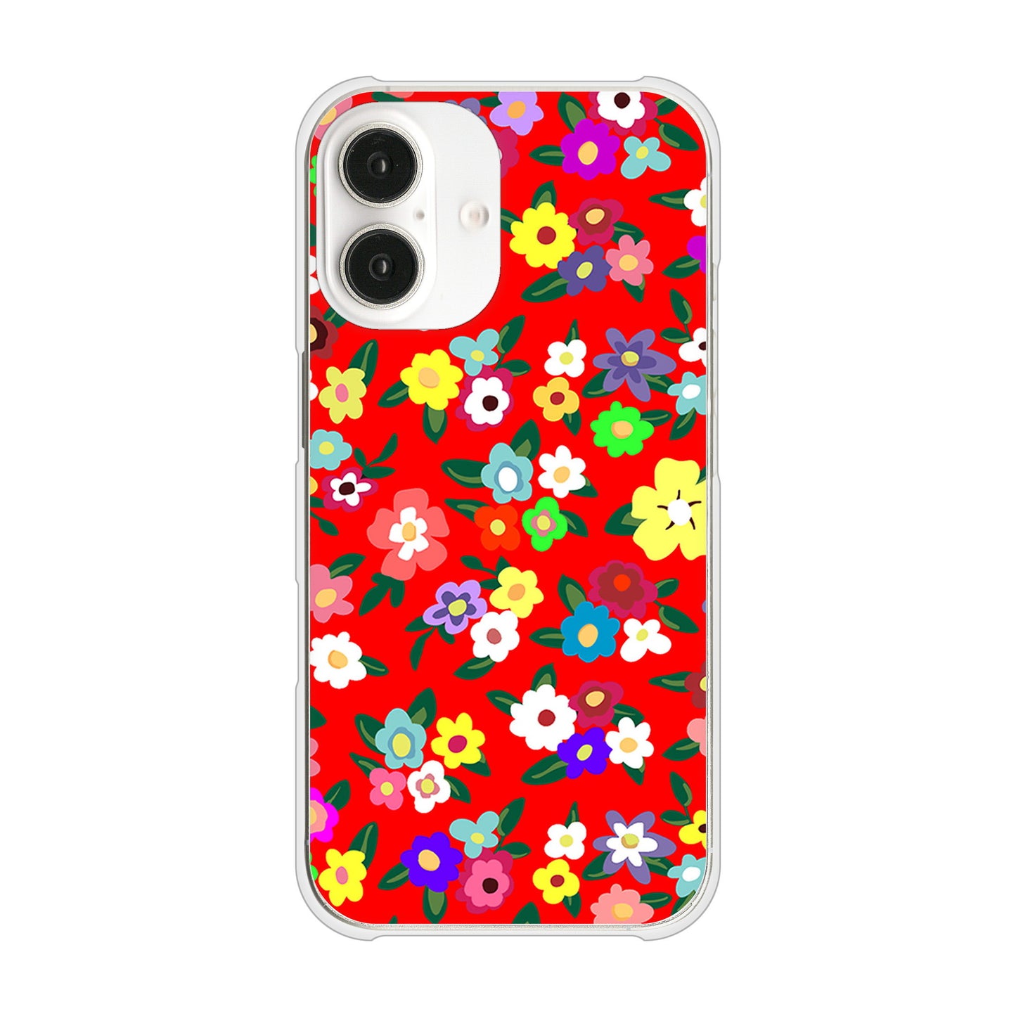 iPhone16 高画質仕上げ 背面印刷 ハードケースリバティプリント