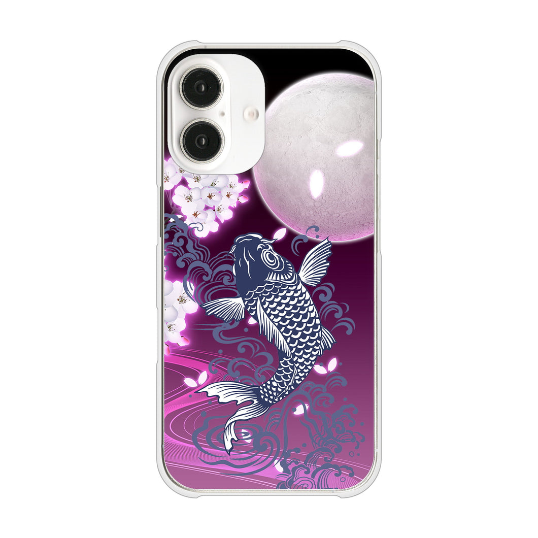 iPhone16 高画質仕上げ 背面印刷 ハードケース鯉