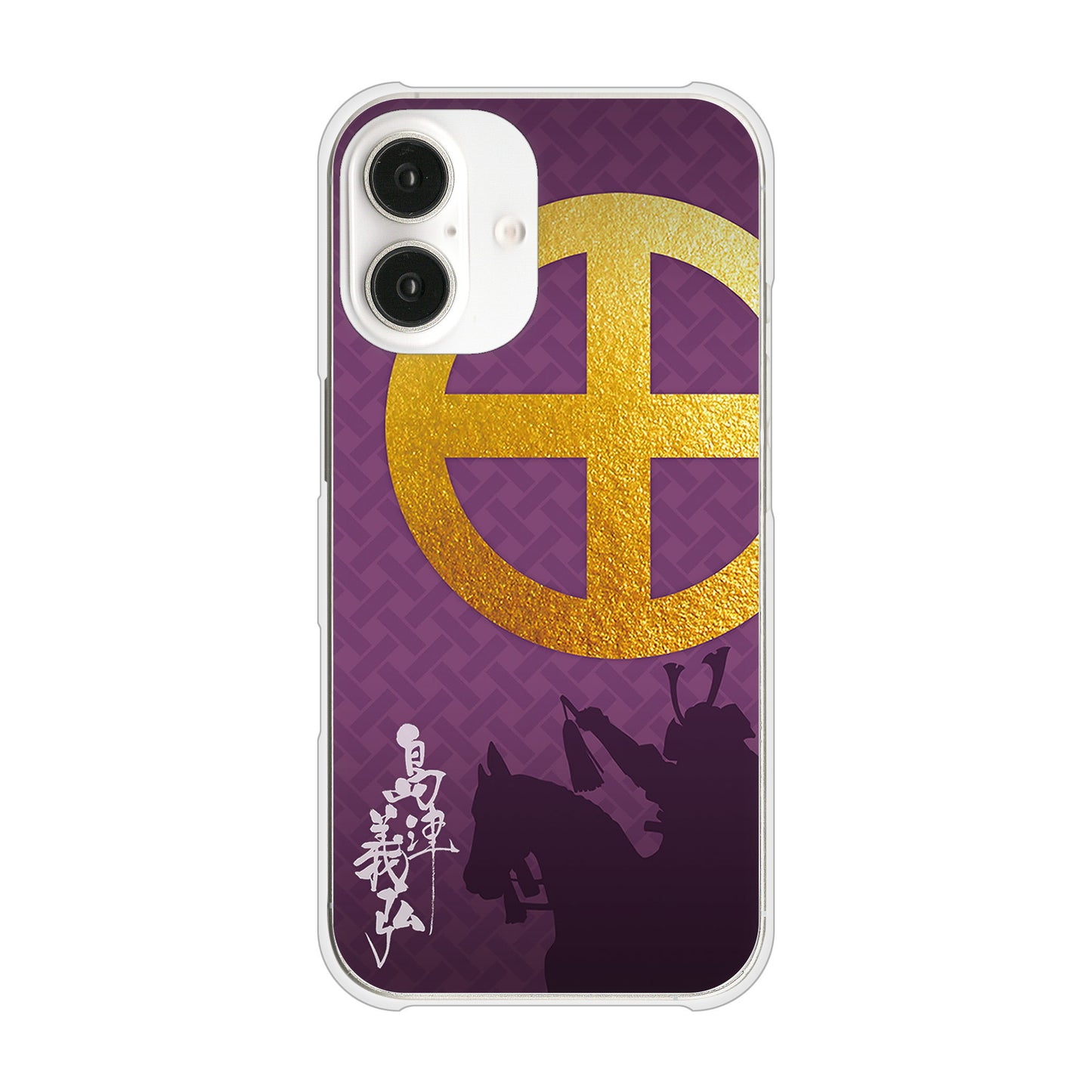 iPhone16 高画質仕上げ 背面印刷 ハードケース家紋