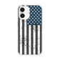 iPhone16 高画質仕上げ 背面印刷 ハードケース 【EK864 アメリカンフラッグビンテージ】