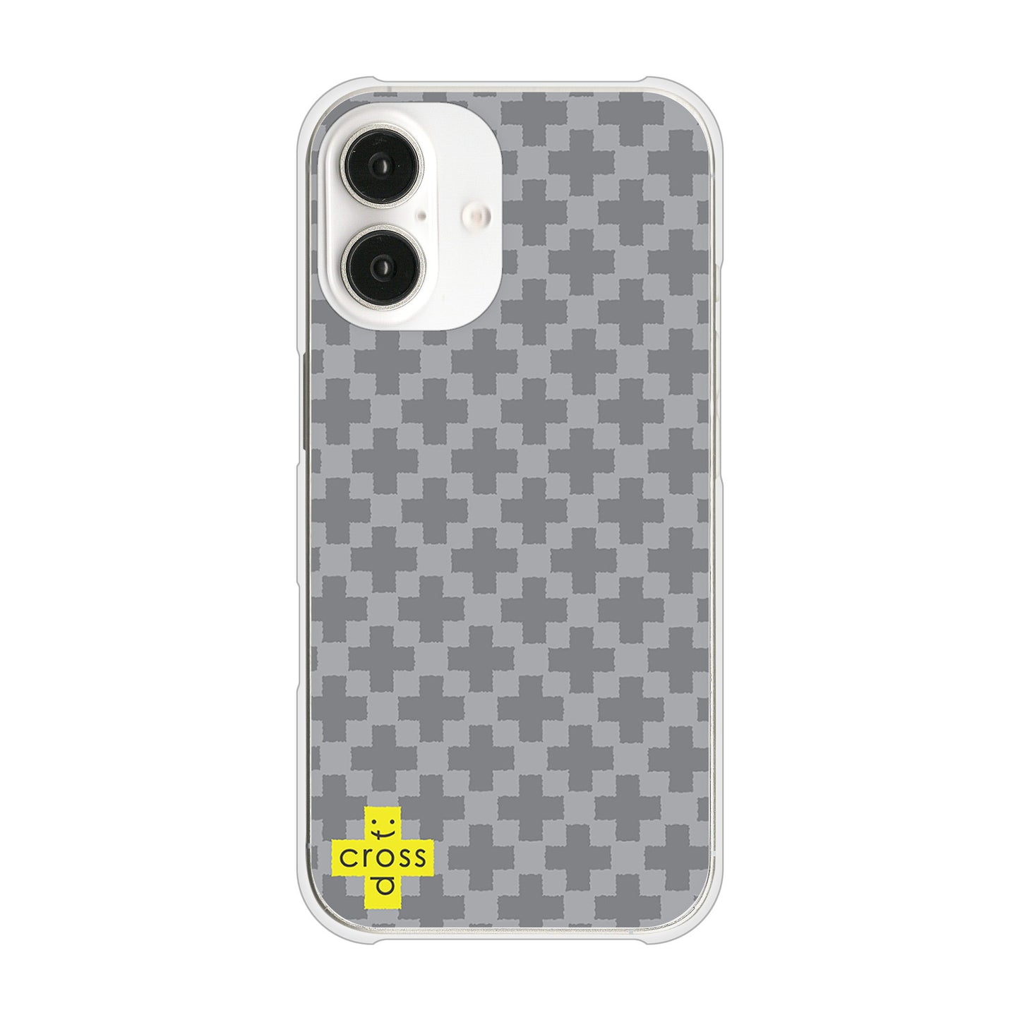 iPhone16 高画質仕上げ 背面印刷 ハードケースクロスドット