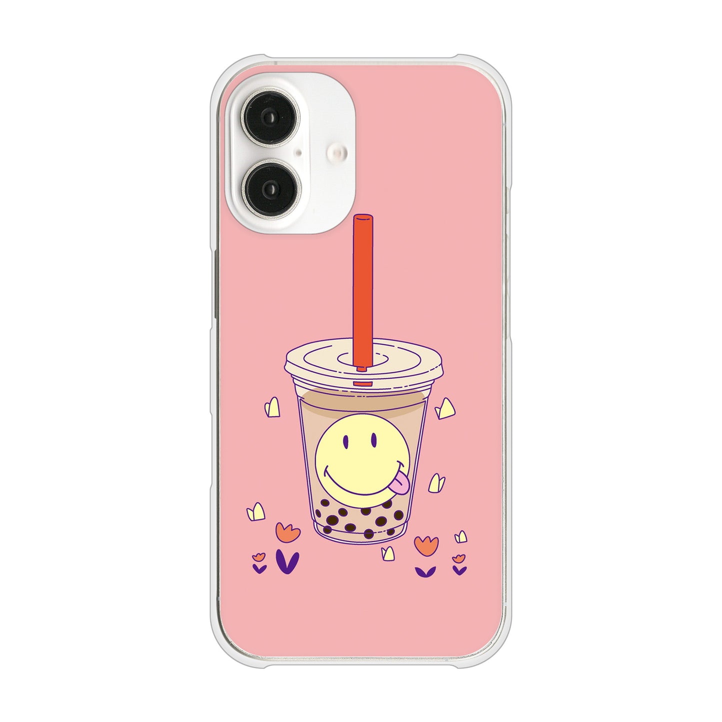 iPhone16 高画質仕上げ 背面印刷 ハードケーススイーツイラスト