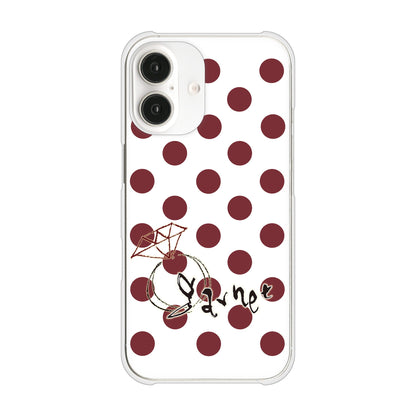 iPhone16 高画質仕上げ 背面印刷 ハードケース大野詠舟 誕生石