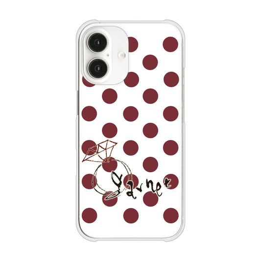 iPhone16 高画質仕上げ 背面印刷 ハードケース大野詠舟 誕生石