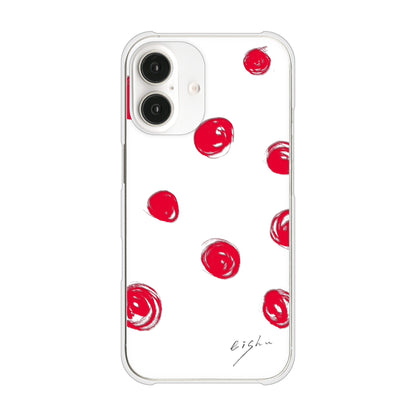 iPhone16 高画質仕上げ 背面印刷 ハードケース大野詠舟 手描きシンプル