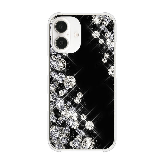 iPhone16 高画質仕上げ 背面印刷 ハードケース 【VA871 ダイヤモンドフレーム】