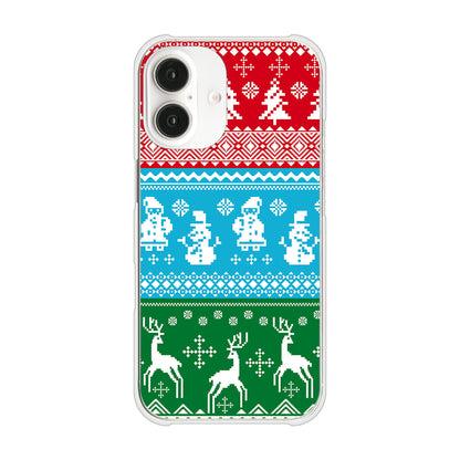 iPhone16 高画質仕上げ 背面印刷 ハードケースクリスマス