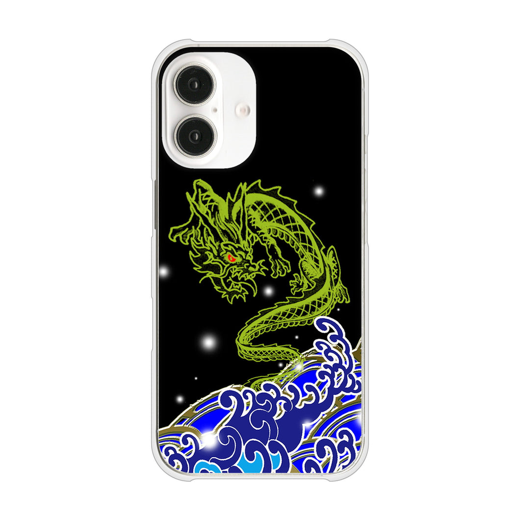 iPhone16 高画質仕上げ 背面印刷 ハードケース水竜