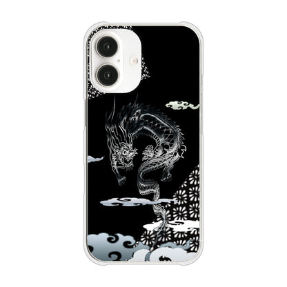 iPhone16 高画質仕上げ 背面印刷 ハードケース雲竜