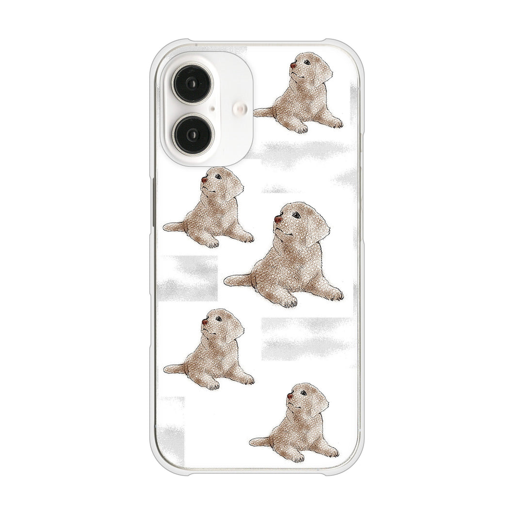 iPhone16 高画質仕上げ 背面印刷 ハードケースラブラドールレトリバー